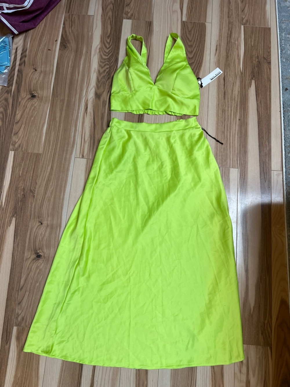 Haute Monde matching set, bra top and skirt NWT